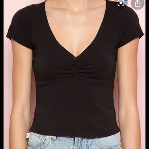 Brandy Melville Gina top in black